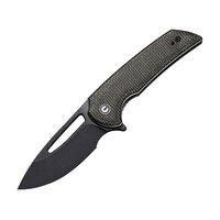 Civivi Odium Linerlock Flipper Folding EDC Pocket Knife | Green Micarta Handle CIVC2010G