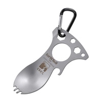 CRKT Eat'N Tool | 4" 5-In-1 Multi Tool, 3CR13 Steel, CR9100C