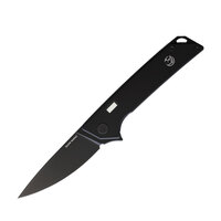 Glow Rhino Reactor Black PVD Titanium Framelock EDC Flipper | 3" S35VN Blade GLR101PVD