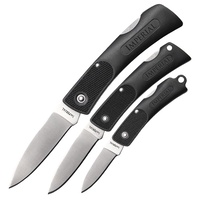 Schrade Three Piece Lockback Combo Folding Knives