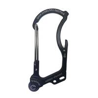 Outdoor Element Firebiner Survival Carabiner EDC Tool ODEF1GSBLK