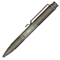 Uzi DNA Catcher Crown Tactical Pen | 6.25" Overall, Gun Metal Finish, Aluminium Construction, UZITP1