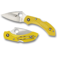 Spyderco Dragonfly 2 Salt Yellow H1 - Plain Blade