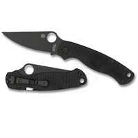 Spyderco Para-Military 2 | Black, 8.2" Overall, CPM S30V Stainless Steel, YSC81GPBK2