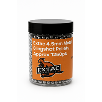 Extac 4.5mm Metal Slingshot Pellets - Approx 1250pk