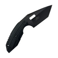 Takumitak MUTED Fixed Blade Knife | 6.5" Overall Black, TKF3S06